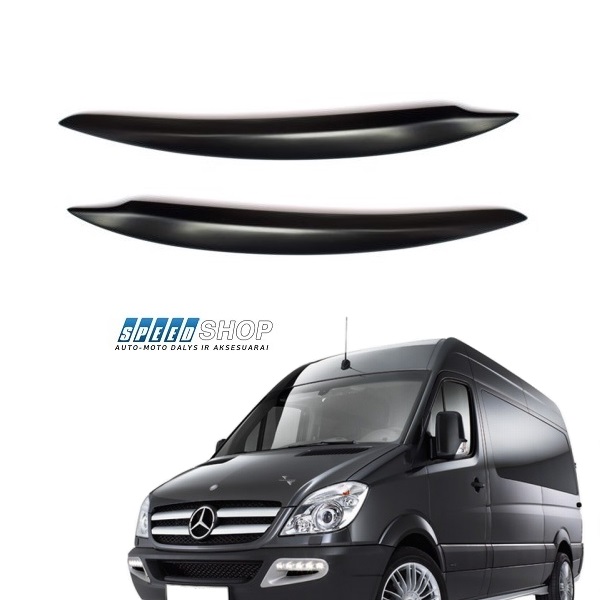 Mercedes Benz Sprinter priekinių žibintų apdaila